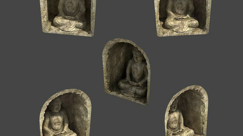 Zen - Wall Buddha