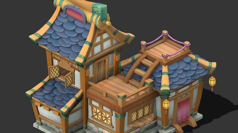 Cartoon World - House 002