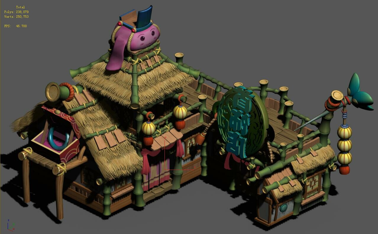 ArtStation Cartoon World Jewelry Store Game Assets