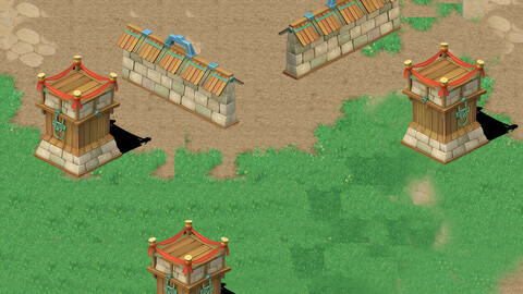 Cartoon World - Small Wall 0504