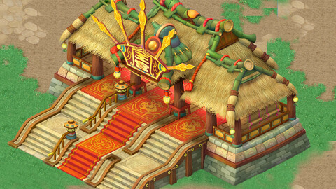 Cartoon world - main hall