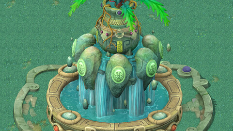 Cartoon Sky City - Cool Floating Springs