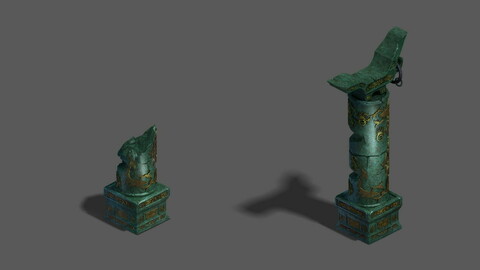 Magic territory - pillars