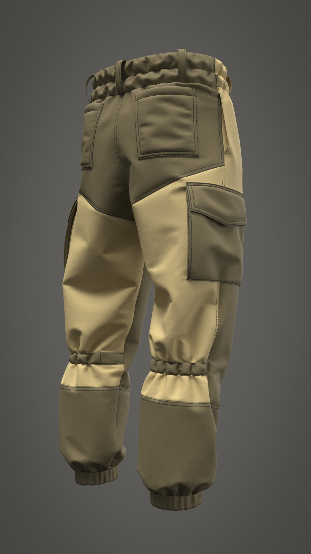 ArtStation - Military pants (combat uniform 