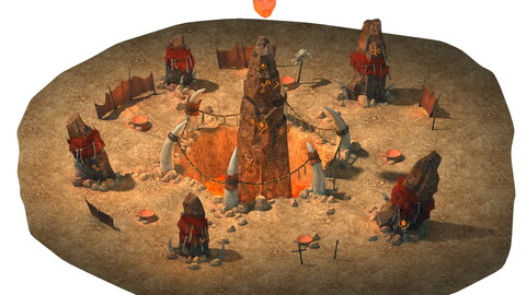 Desert Gobi - Shaman magic array