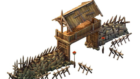 Desert Gobi - cottage door 02