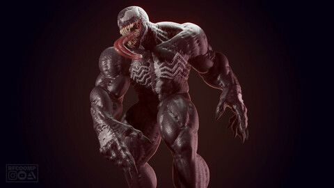 Venom - 3D printable model