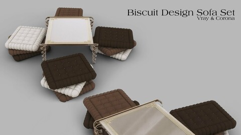 Biscuit Design Sofa Set