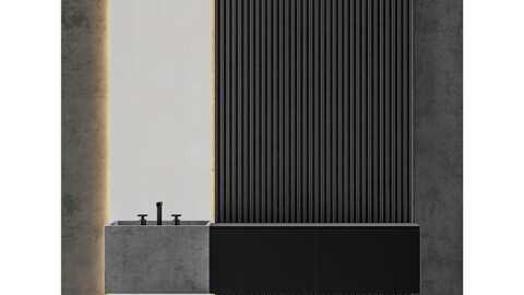 MODERN - Bathroom Black