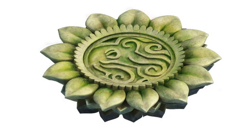 Stone carvings - lotus seat