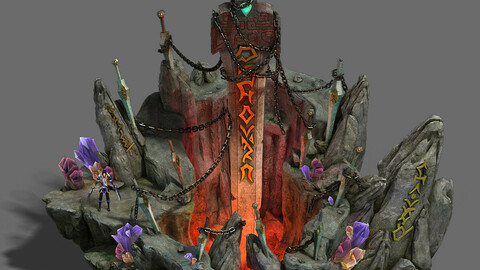 Shushan - sword pool