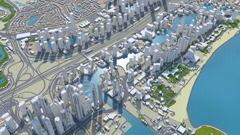 Dubai Marina Residential district in Dubai