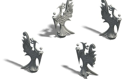 Shushan - bird-shaped street light