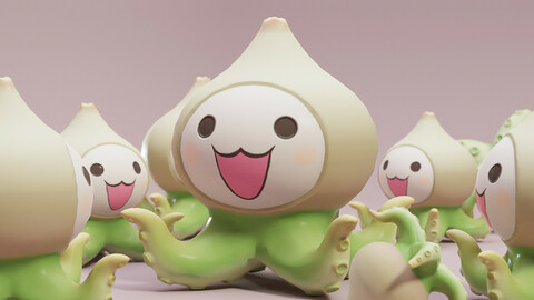 Pachimari 3d model