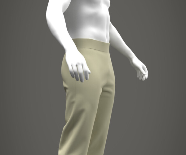 ArtStation - Pants BASIC Pattern (Marvelous Designer / Clo 3D project ...