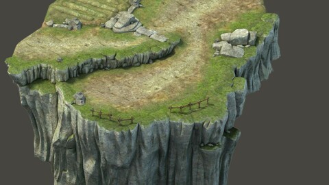 Game Model - Small Village Hill Road 03