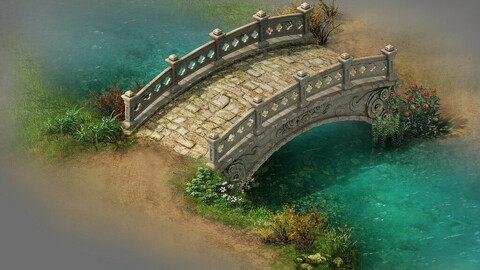 Wild - stone bridge