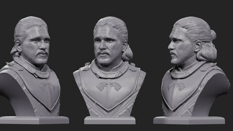 Jon Snow, bust 2