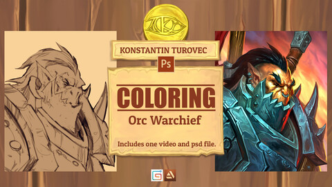 Coloring - Orc Warchief