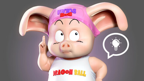 Oolong - Dragon ball Fanart