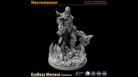 Necromancer | 3D print ready