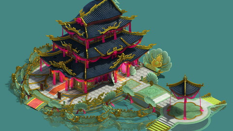 Ancient Chinese - luxury hotel