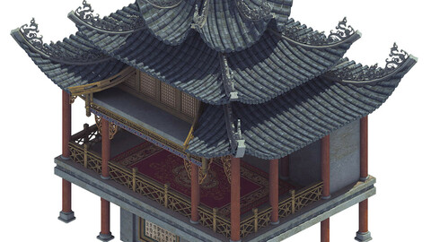 ient Chinese - Cultural Building - Theater House