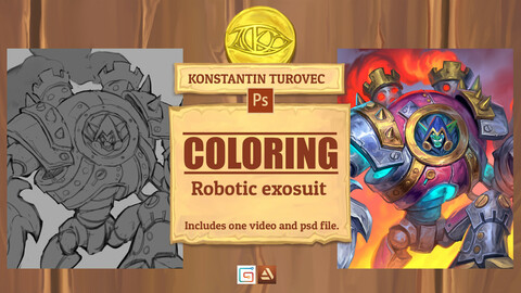 Coloring - Robotic exosuit