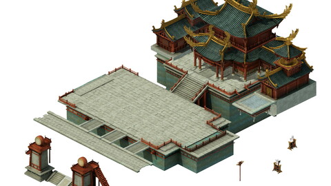 Game Model - City of large gang architecture