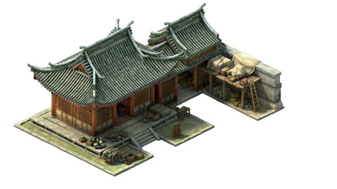 Game Model - City - Warehouse