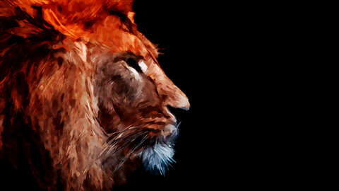 Lion: License + Wallpaper 4K