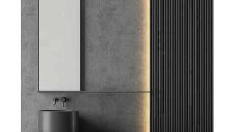 MODERN - Gray Bathroom