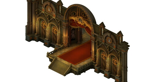 City churches - entrance