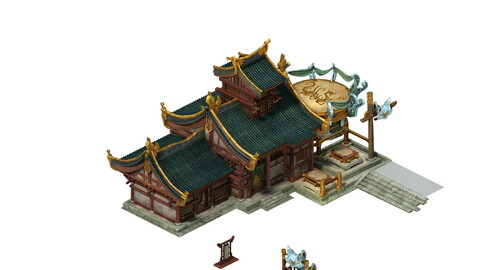 Game model - the city - ride pet shop