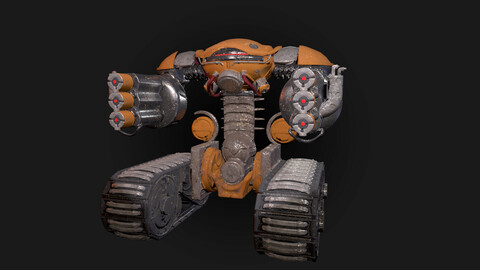 3D Robot Character Ruthus
