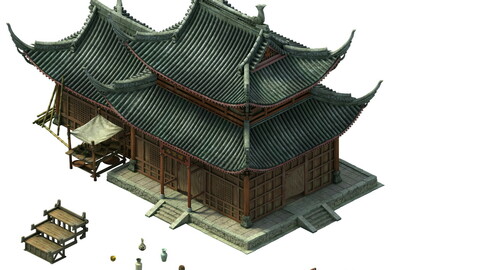 Game Model - City - Grocery Store