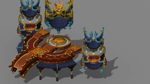 Game model - the city main city of illusion