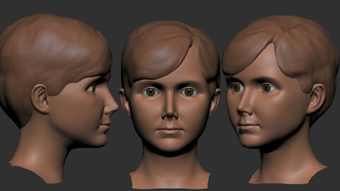 Brahms Doll 3D model