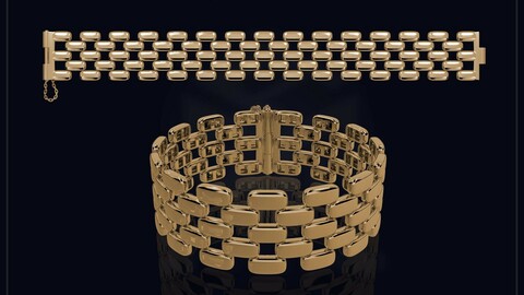 Creative Brick Style Bracelet