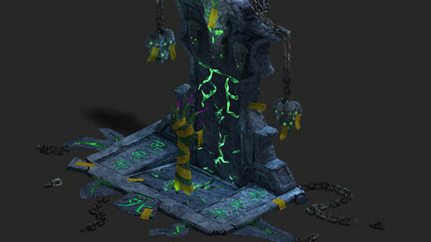 Underground city - tombstone