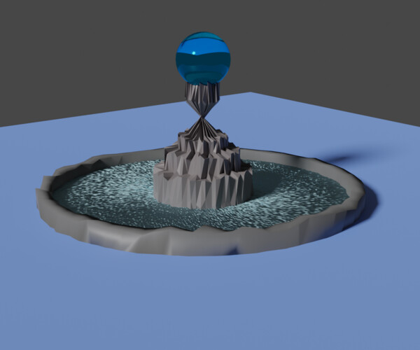 ArtStation - Static fountain | Resources