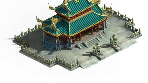 Fumo Mountain - Palace Architecture
