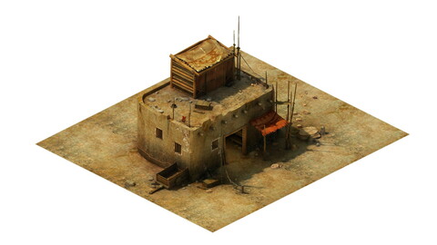 Gobi Desert - Cottage Main House 01