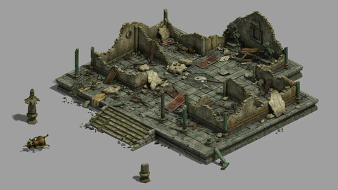 Building - house ruins