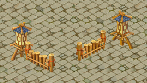 Cartoon Edition - City Wall 02