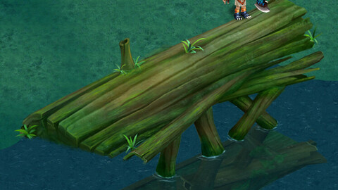 Cartoon Edition - Ancient Trees Bridge