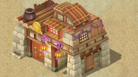 Cartoon version - House 0303