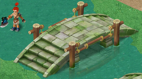 Cartoon version - stone bridge 011