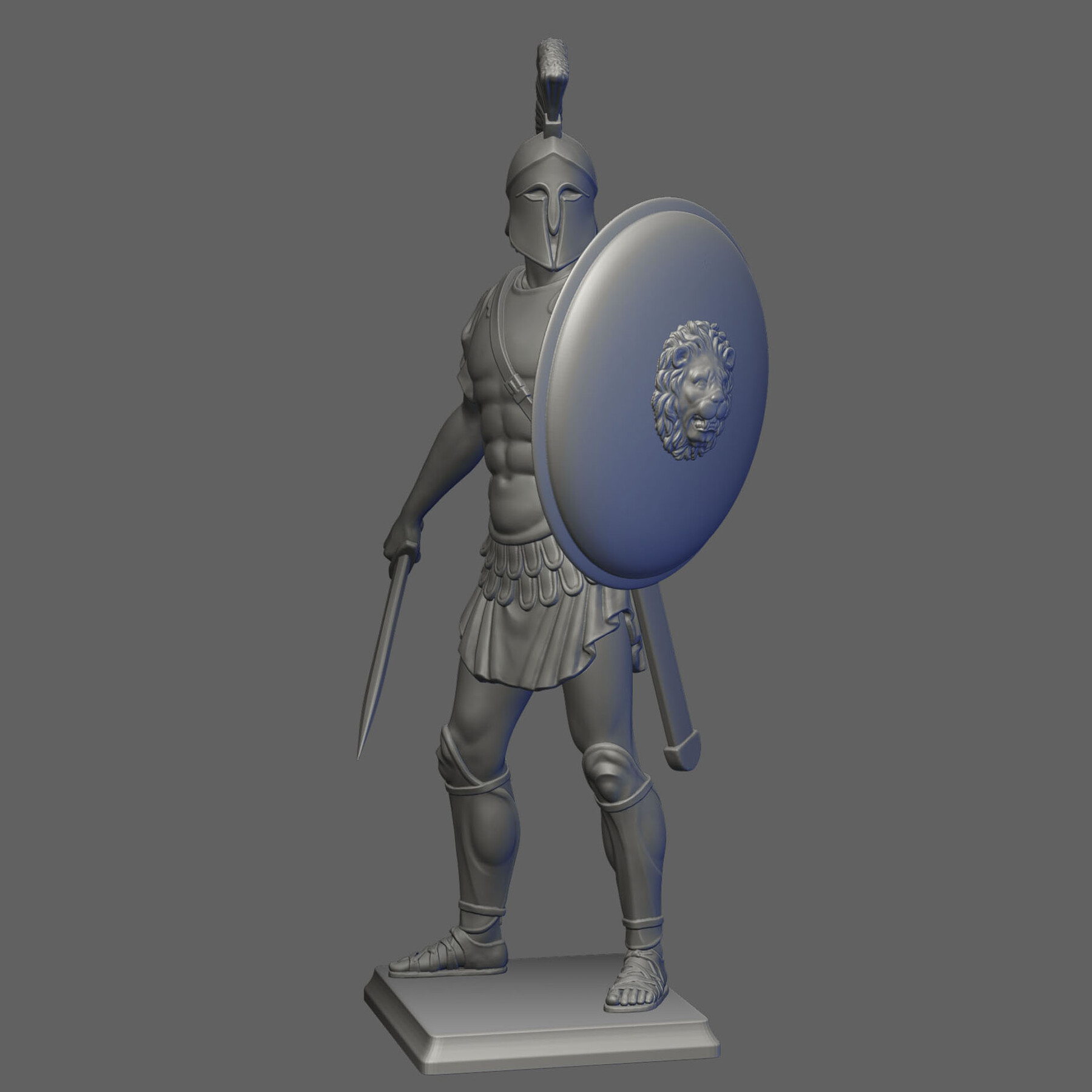 ArtStation - Greek Hoplite 3D print model | Resources