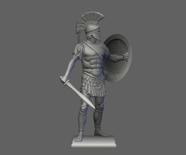 ArtStation - Greek Hoplite 3D print model | Resources